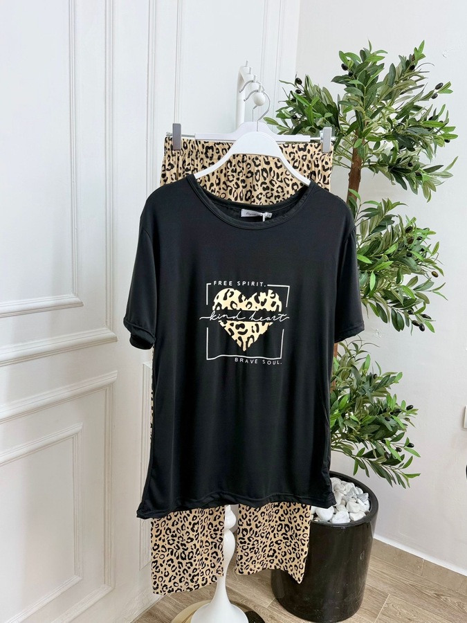 بيجاما ستاتي نصف كم 2516